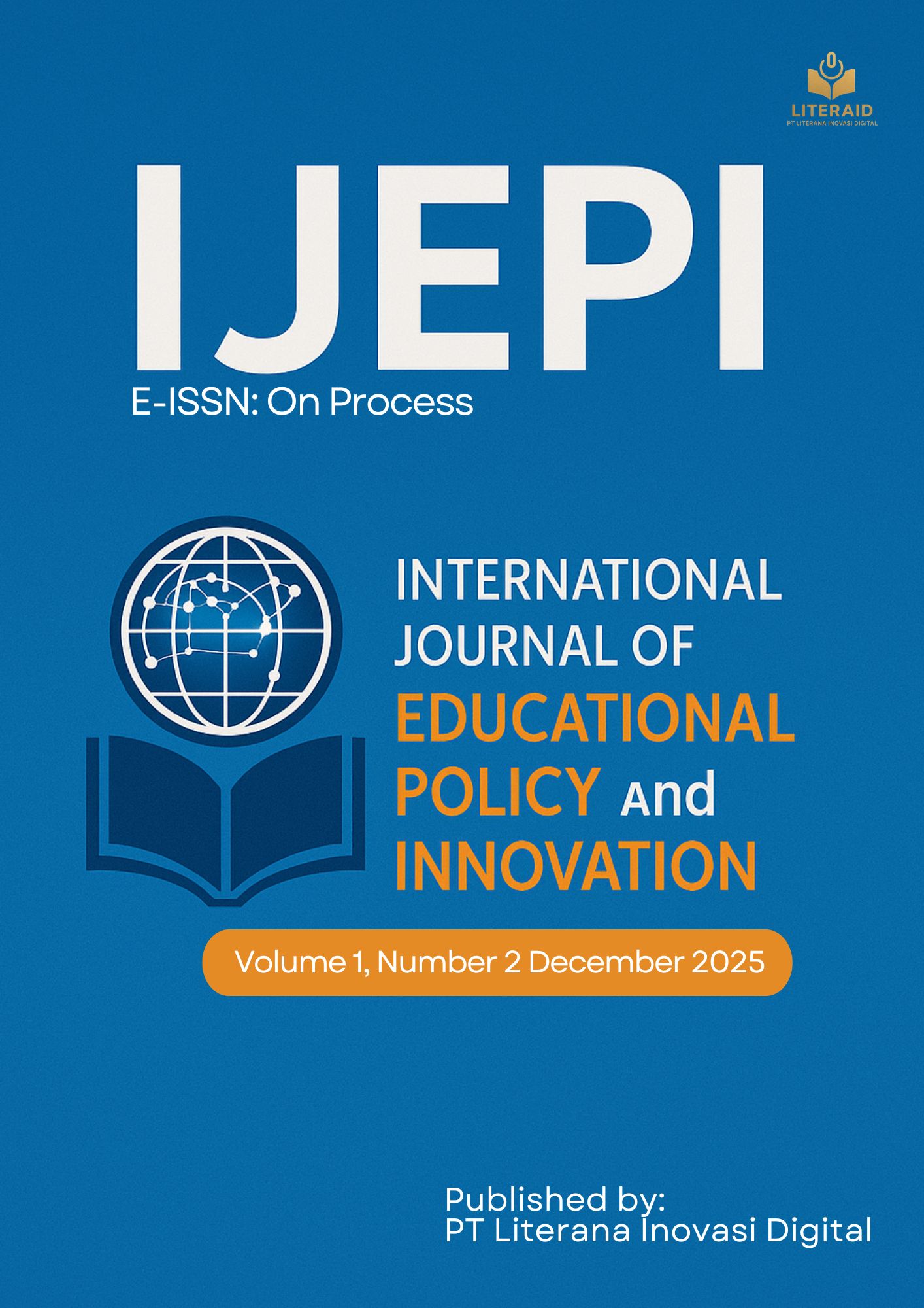 Cover image of Vol. 1 No. 2 (2025) of the International Journal of Educational Policy and Innovation (IJEPI)